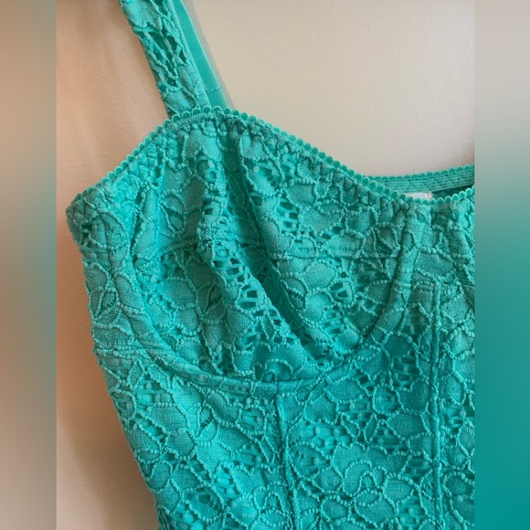 Teal bustier top - small - Picture 1 of 4